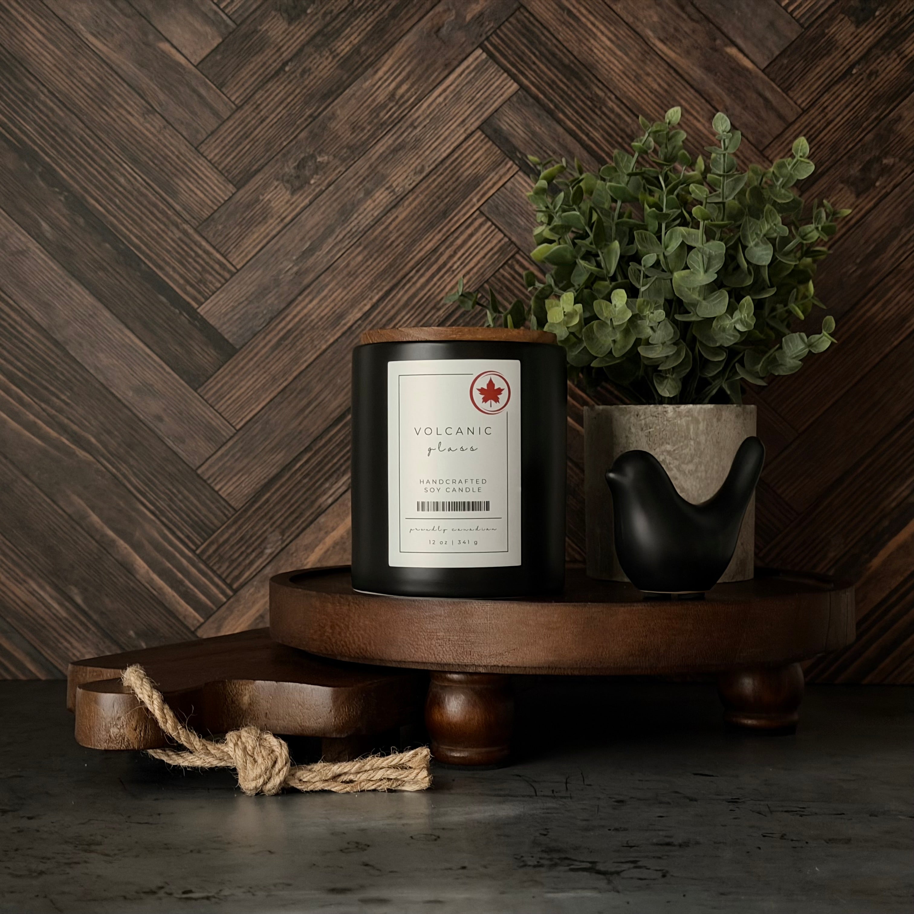 Volcanic Glass 12 oz. Candle