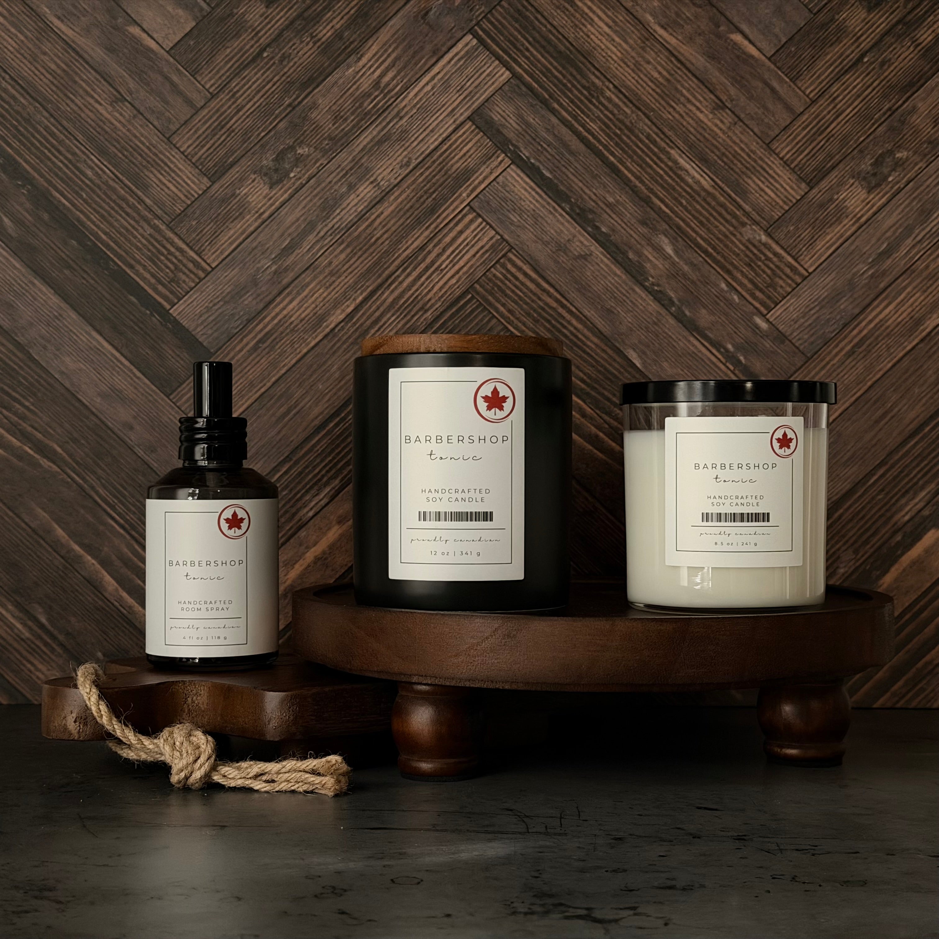 Barbershop Tonic 12 oz. Candle